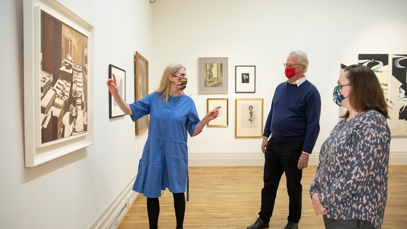 The New Perspectives exhibition at the National Gallery of Ireland pictured ahead of reopening