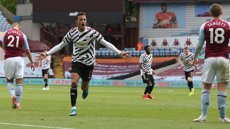 Mason Greenwood scored United's second goal