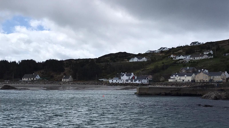 Just over 200 people out of the 450 or so population on Árainn Mhór have been vaccinated