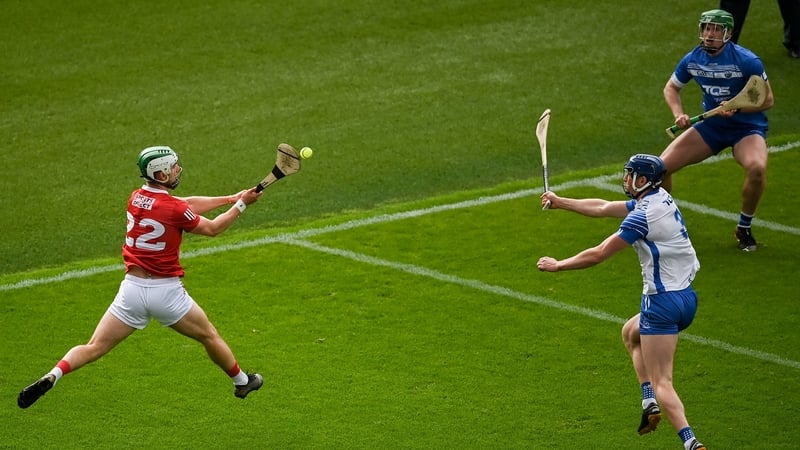 Shane Kingston with Cork's third goal