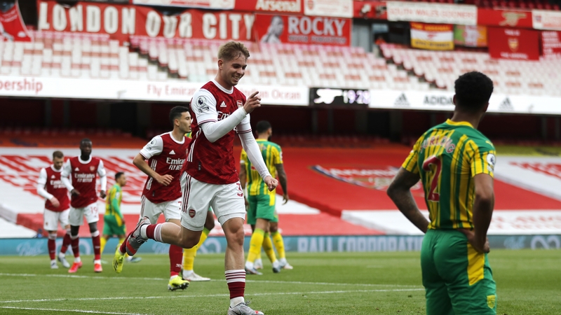 Emile Smith Rowe scored Arsenal's opener