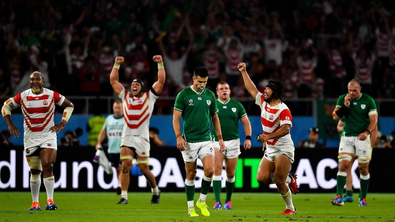 Japan turned Ireland over at the 2019 Rugby World Cup on home soil