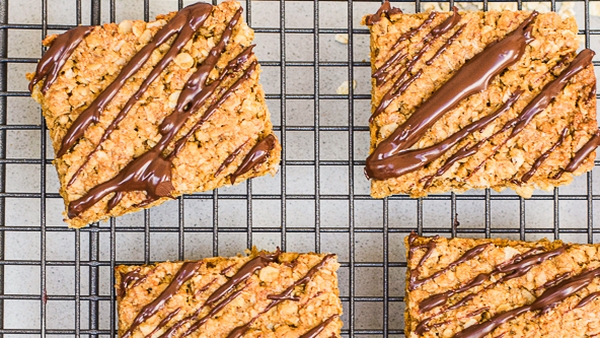 Chocolate flapjacks