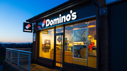 Shorecal operates 34 of the 99 Domino's Pizza stores on the island of Ireland.