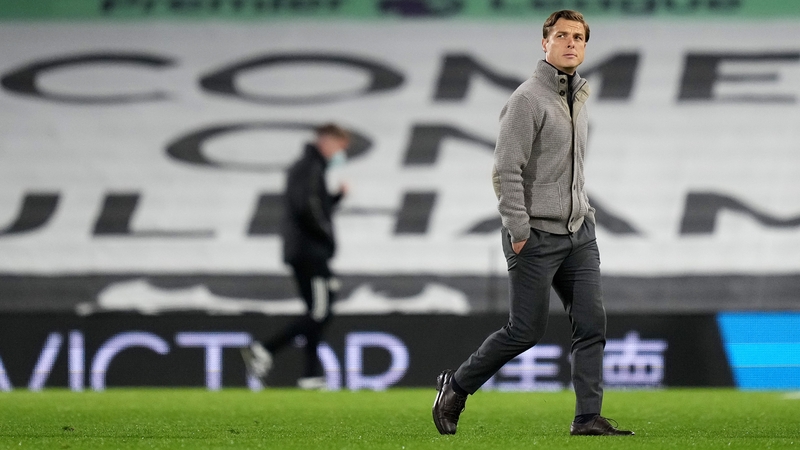 Scott Parker walks off knowing his side have been relegated from the Premier League