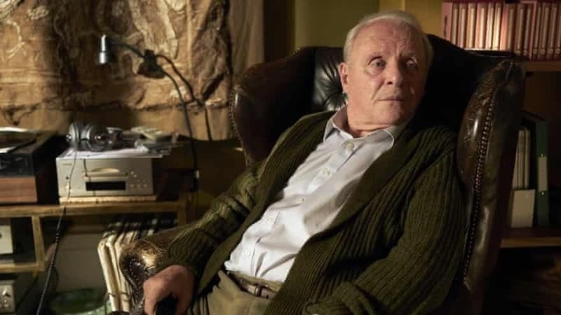 Anthony Hopkins in The Father. Photo: Film4/Allstar