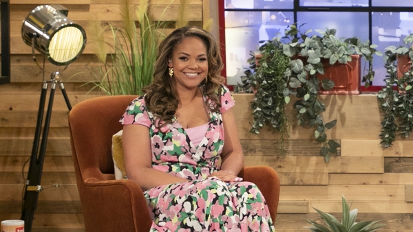 Emer O'Neill blooms in florals as she co-hosts Today Show. Photo: Jordan Forde.