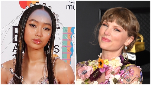 Griff and her "friend" Taylor Swift