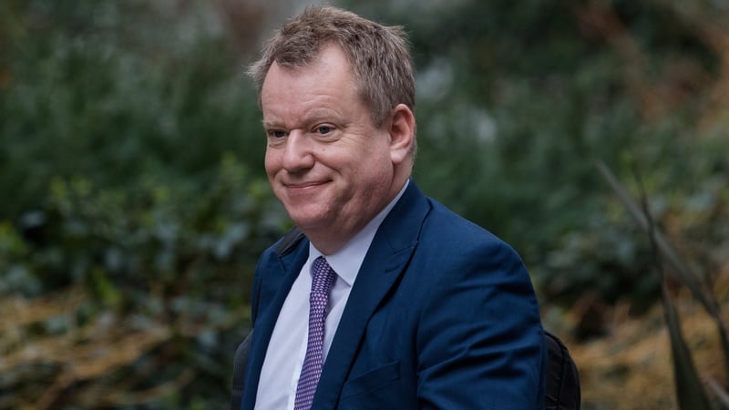 David Frost met business and community representatives in Northern Ireland (file image)