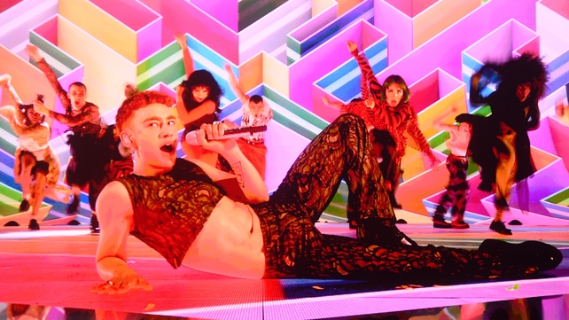 Olly Alexander said it was a 'dream' to perform with Elton John