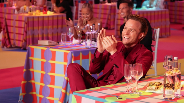 Olly Murs was having a grand ol's time!