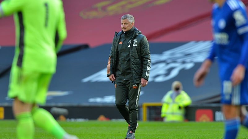Ole Gunnar Solskjaer after Manchester United's 2-1 home defeat against Leicester City