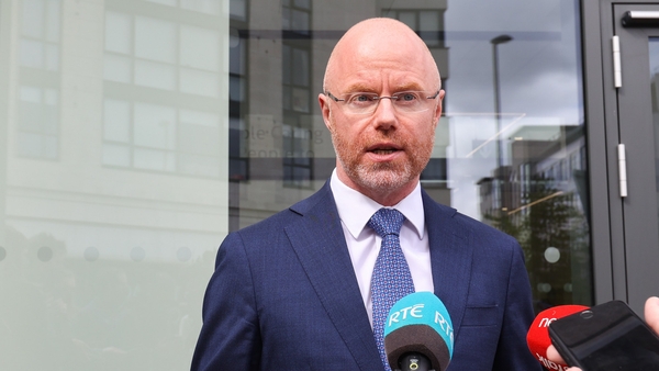 Minister Stephen Donnelly said officials in the Department of Health are working to ensure safe access around medical facilities