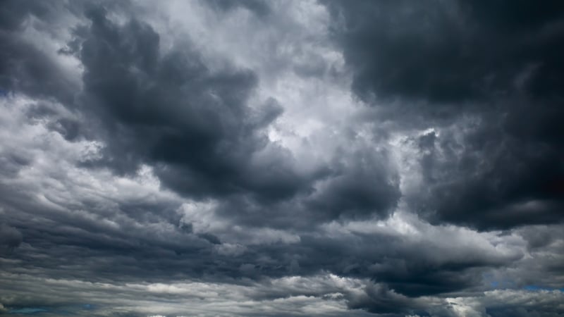 Galway and Kerry were under a Status Yellow thunderstorm warning
