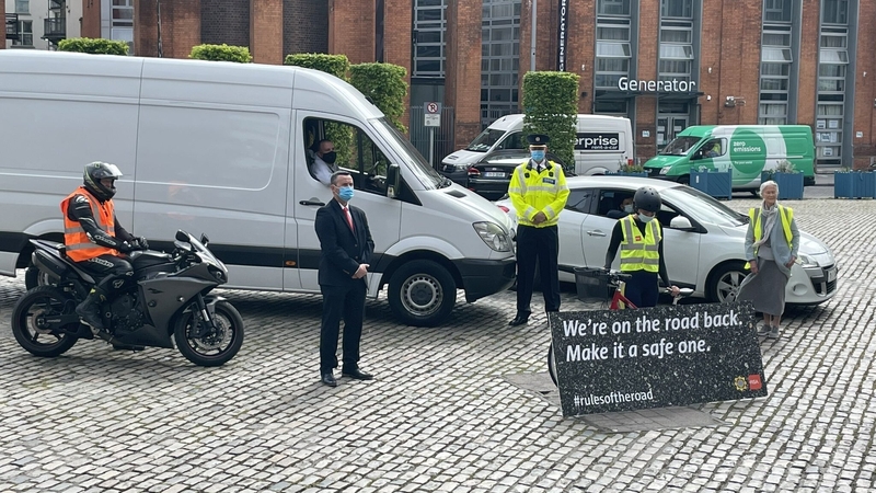 The 'Road Back' campaign is calling on road users to be extra cautious as traffic returns to normal