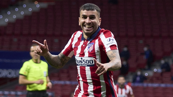 Angel Correa scored Atletico's second goal