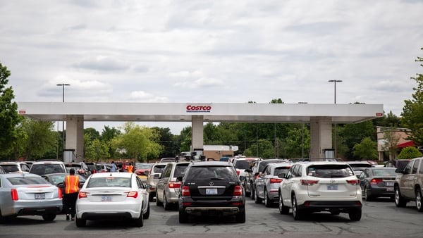 Some areas in the US saw as much as 70% of their gas stations run out of fuel this week