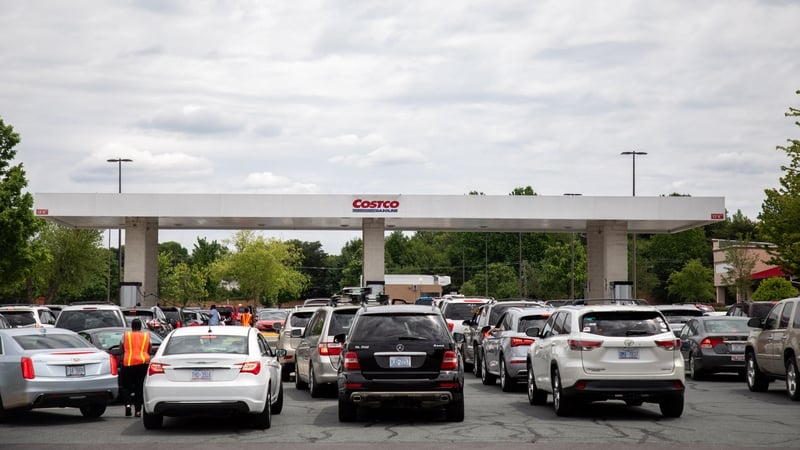 Some areas in the US saw as much as 70% of their gas stations run out of fuel this week