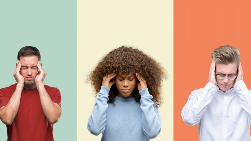 "Where the pain is in our head can clue us into what type of headache we are experiencing". Photo: Krakenimages.com/ Shutterstock