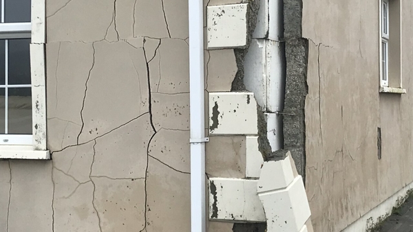 A home in Co Donegal affected by mica