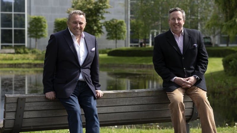 John Purdy, CEO of Ergo and his soon to be replacement, Paul McCann