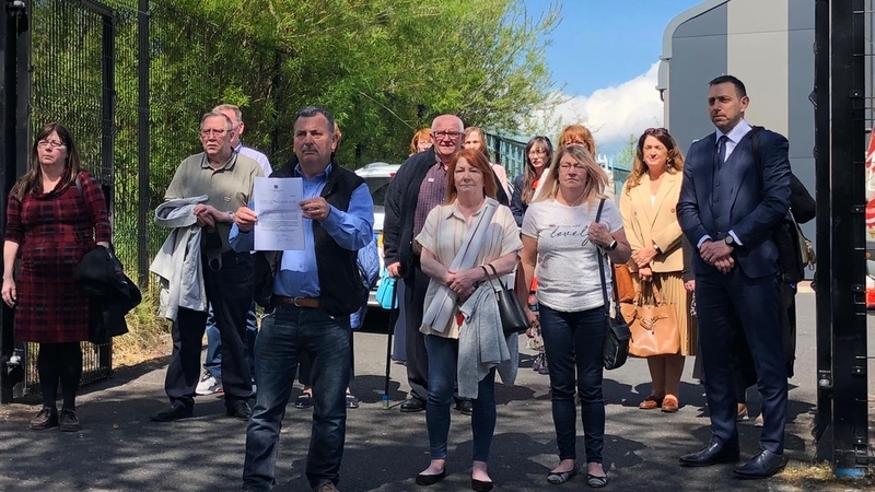 The Ballymurphy families met today to discuss the letter