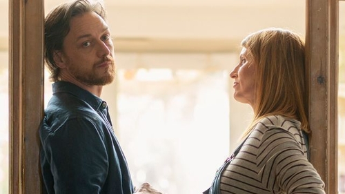 James McAvoy and Sharon Horgan in Together. Picture courtesy of BBC