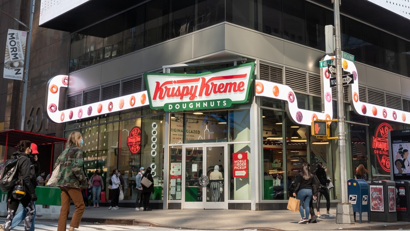 Krispy Kreme said it is exploring options for its Insomnia Cookies unit - including a sale of the business