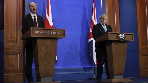 Boris Johnson said the so-called Indian variant variant could "pose a serious disruption" to plans to ease restrictions