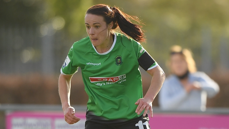 Áine O'Gorman scored five goals in Peamount's win over Cork