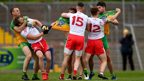 Tempers fray at Healy Park