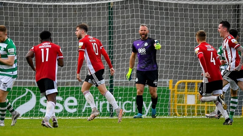Shamrock Rovers lead the table by six points