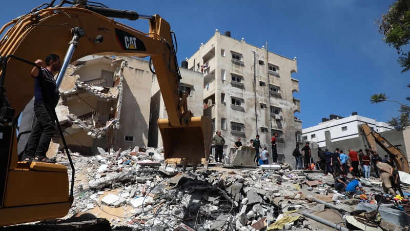 Israel said this morning its 'continuing wave of strikes' had in the past 24 hours struck over 90 targets across Gaza