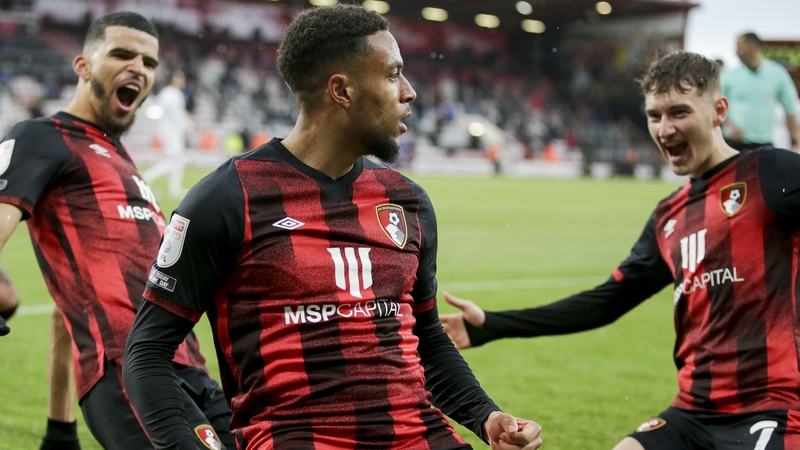 Arnaut Danjuma's second-half strike gave Bournemouth a first-leg lead