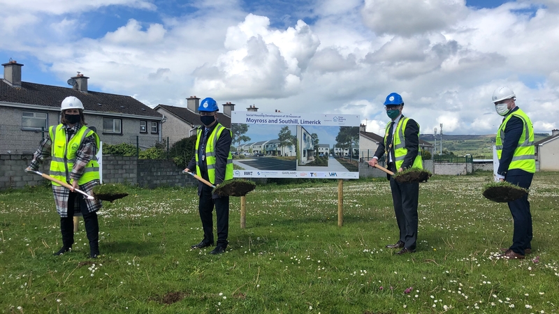 The project is being delivered as part of the ongoing regeneration project in both Moyross and Southill