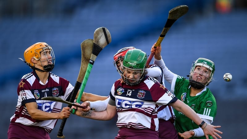 Action from the Slaughtneil - Sarsfields All-Ireland senior club final from 2020
