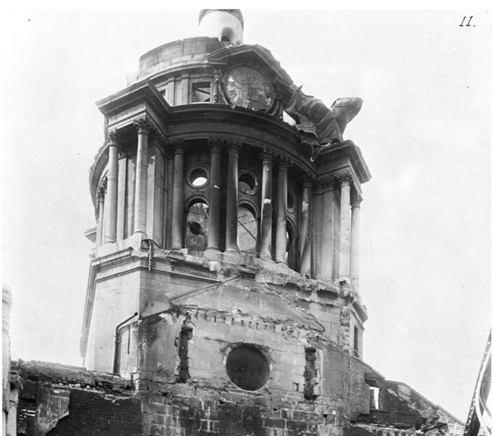The remains of the dome. Credit: Department of Housing, Local Government and Heritage and OPW.