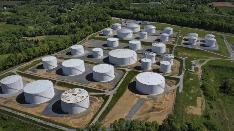 Colonial Pipeline's Dorsey Junction Station in Woodbine, Maryland (File pic, Getty Images)