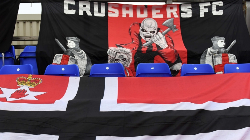 Crusaders were beaten in a controversial penalty shootout