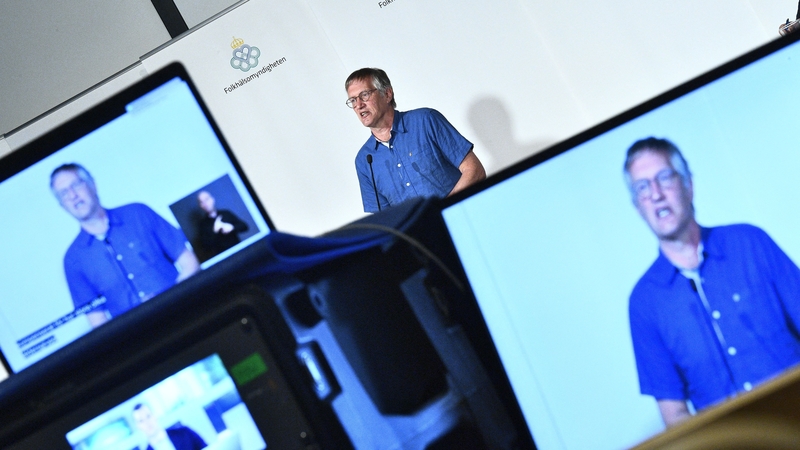 Sweden's state epidemiologist Anders Tegnell