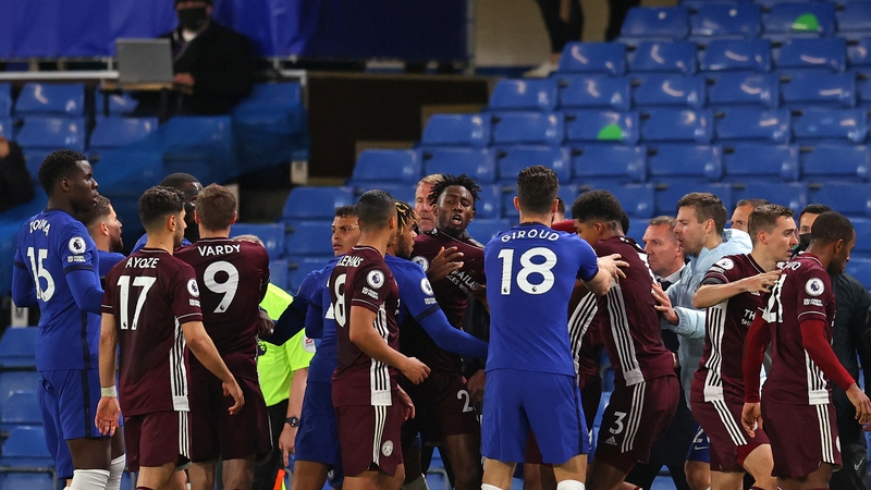 Chelsea won the game 2-1