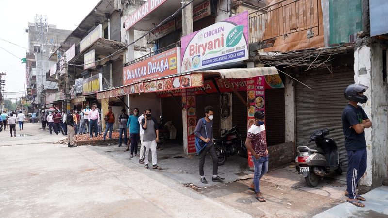 India's gross domestic product grew 1.6% in January-March compared with the same time a year ago