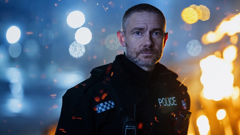 Martin Freeman plays Chris, "a crisis-stricken, morally compromised, unconventional urgent response officer tackling a series of night shifts on the beat in Liverpool"