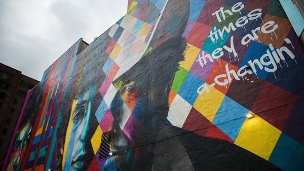 Bob Dylan has been dubbed the 'voice of a generation'