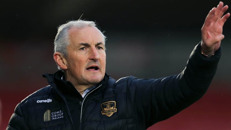 Galway United manager John Caulfield
