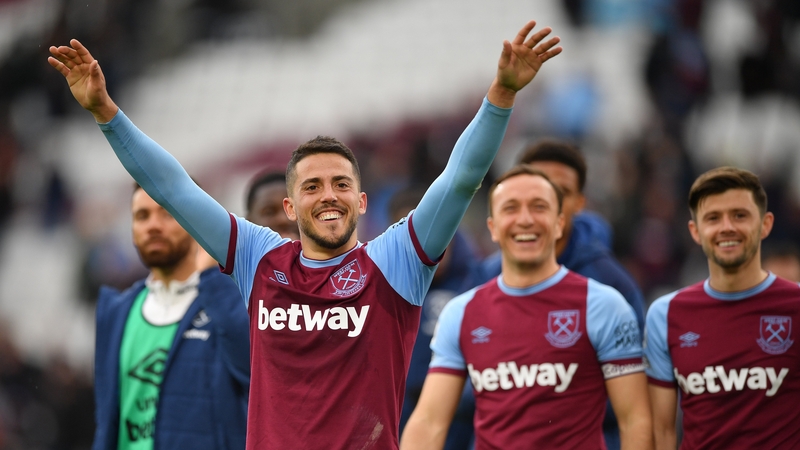 Pablo Fornals scored a brace for West Ham