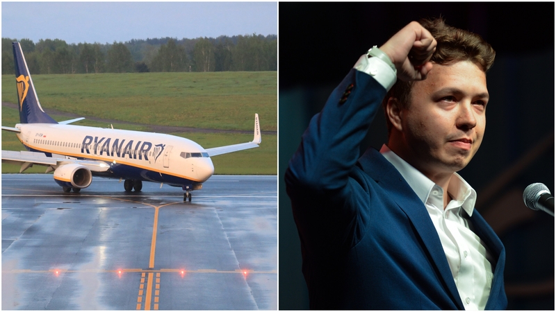Roman Protasevich was removed from a Ryanair plane that was forced to land in Minsk last month