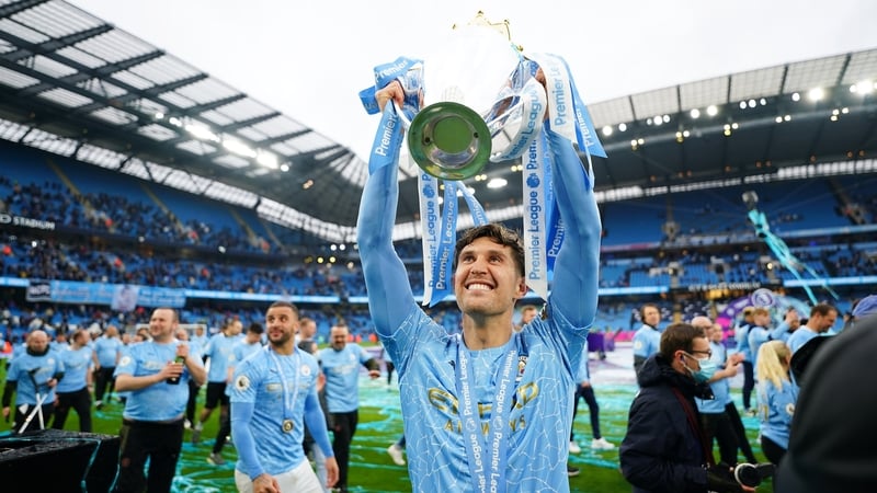 John Stones will now hope to be lifting another trophy on Saturday next
