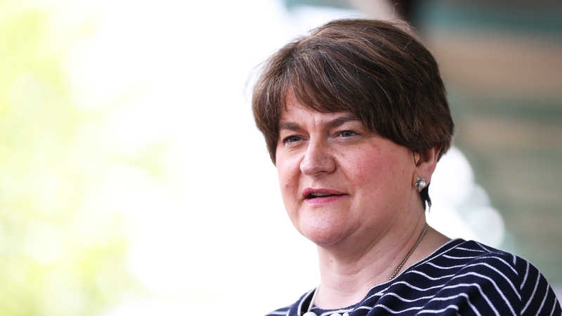 Arlene Foster resigned as DUP leader in May