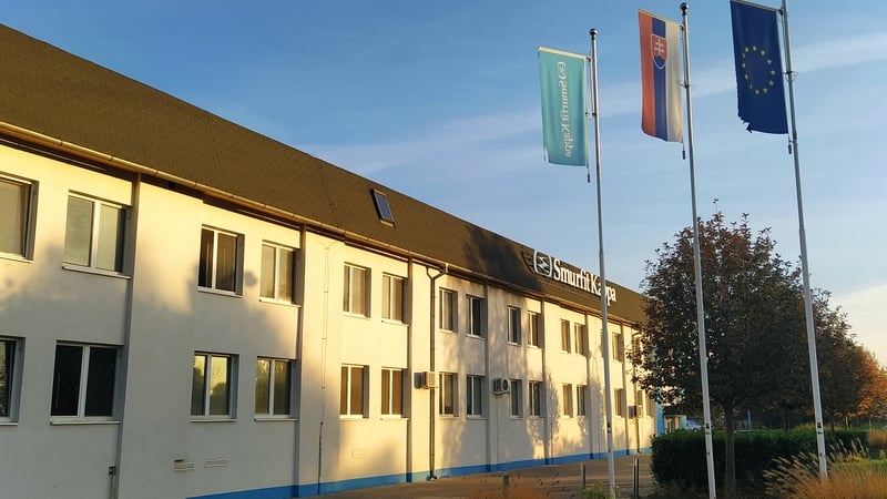 Smurfit Kappa's plant in Štúrovo in Slovakia